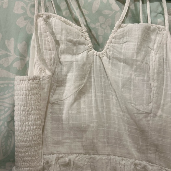 American Eagle Outfitters White Midi Dress - Picture 2 of 4